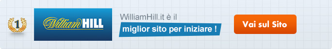 Bonus William hill sistemi scommesse